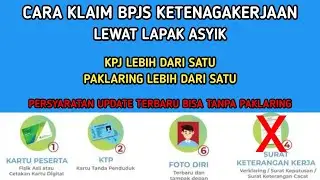 Cara klaim bpjs ketenagakerjaan lewat lapak asyik lebih dari 1 kartu terbaru