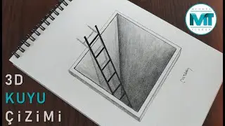 KOLAY 3D KUYU NASIL ÇİZİLİR? ÜÇ BOYUTLU ÇUKUR - MEHMET TURHAN