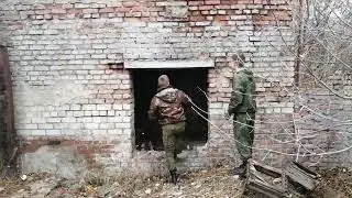 Вариант осмотра помещения через окно и преодоление препятствий