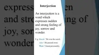 #shortenglishsentences #learnenglishgrammar #englishgrammar #shortinterjectionsinhindi #shortgrammar