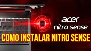 Como instalar Nitro Sense no Acer Nitro 5 AN515-54 simples e prático de instalar link Download 💻 4k
