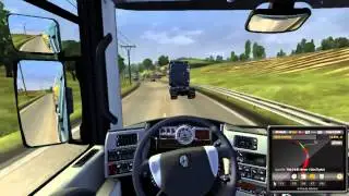 euro truck simulator (Duisburg to Luxembourg)