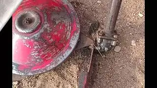 Ремонт роторной косилки Заря.