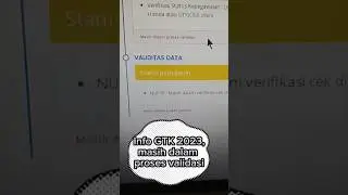 Info GTK terbaru 2023 masih validasi