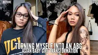 turning myself into an ABG | Asian Baby Girl Transformation