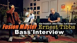 Played with just about every great guitar player 🎸// Ernest Tibbs Bass Interview.