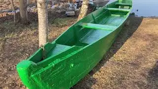 Покраска лодки. Уборка на участке.