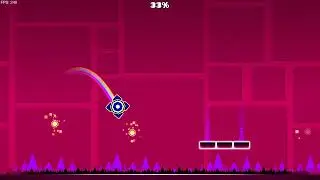 Geometry Dash gameplay (base after base)