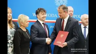 Nowy Tomyśl: Oficjalne podpisanie zezwolenia na budowę drogi wojewódzkiej wraz z wiaduktem