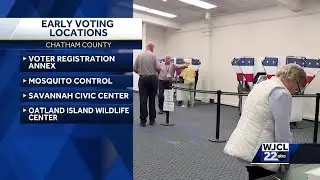 General primary early voting begins for Georgia residents