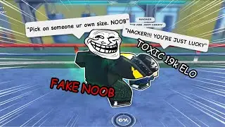 PRETENDING IM A NOOB THEN DESTROYING TOXIC PLAYERS.. (RAGEQUITS) || UNTITLED BOXING GAME