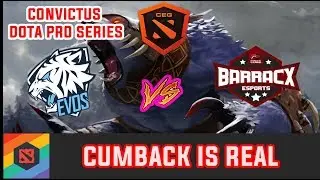 Team Evos vs PG.Barracx with Asian Caster - Convictus Dota Pro Series