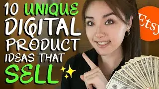 Etsy | 10 Unique Digital Product Ideas That SELL | Digital Downloads