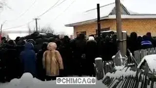 Сегодня в #Астане прощаются с пятью девочками, которые погибли при пожаре. 😥