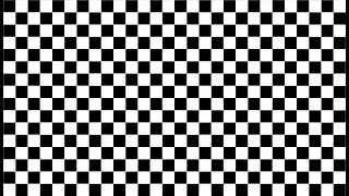 Black and White Squares – Inversion of the Checkerboard for 1 hour [4K 60 FPS]