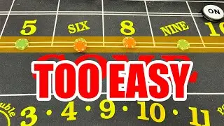 Get out in 2 roll and Profit in 3 (Craps Strategy) || Get To the Hoppa