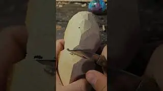 Wooden egg beater