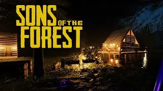 SONS of the FOREST ➼ #5 Строительство БАЗЫ | КООП | Дом на воде