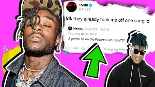 Lil Uzi Vert KICKING TM88 Off Future Collab Tape??