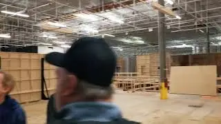 Willy's Wonderland   Early Set Construction