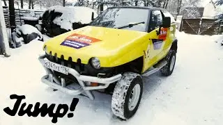 САМЫЙ РЕДКИЙ РОССИЙСКИЙ АВТОМОБИЛЬ, выпускавшийся официально. Jump!