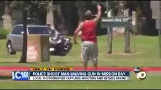 GUN WIELDING WHITE MAN SHOT ONCE AND SENT TO THE HOSPITAL   YouTube