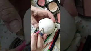 РИСУЕМ ЛИЦО КУКЛЕ. ЧАСТЬ 1