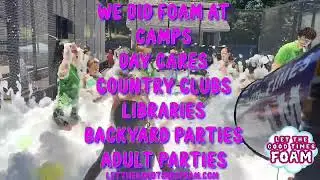 Year in review of 2022 foam party