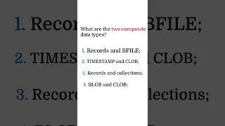 SQL Quiz | Oracle SQL Quiz | SQL interview questions and answers