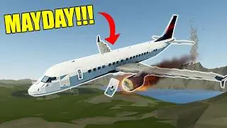 My Boeings Door Fell Off Mid Air In Stormworks!!!