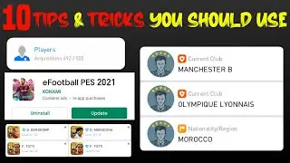 10 TIPS & TRICKS YOU SHOULD USE BEFORE PES 2021 SEASON UPDATE