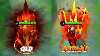Leomord Revamp Inferno Soul VS Old Skill Effects MLBB Comparison