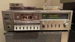 Sanyo Stereo Micro Cassette Deck RDX-M1