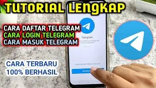 cara daftar telegram | cara login telegram | cara masuk telegram 100% berhasil terbaru