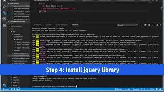 Angular 8 and Spring Boot Part 24   Install Bootstrap 4, jQuery & font awesome library in angular 20