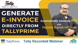 Generate e-invoice directly from Tally