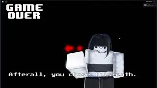Soul Shatters No More Deals Chara Death Screen Sneak Peak | Roblox Undertale