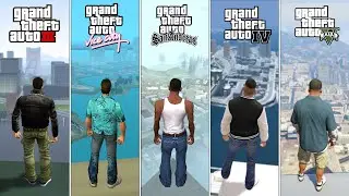 Jumping from the Highest Buildings in GTA Games (2001-2025)