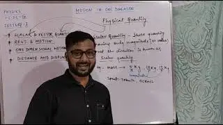 PHYSICS : MOTION IN ONE DIMENSION | LECTURE 1| ICSE 9