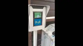 Проход и оплата через турникет с помощью банковской карты