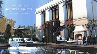 Sims 4 Modern Elegance  House Tour | 模擬市民 4 現代感家庭宅 導覽