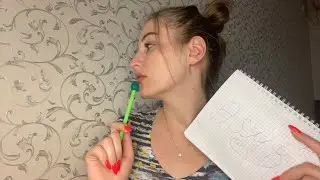 ASMR  - онлайн собрание с вашим учителем 💼 (тихий голос)