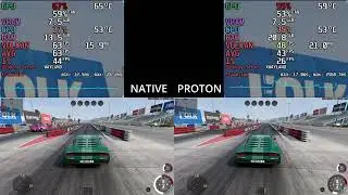 BeamNG Drive Native vs Proton - Linux Benchmark