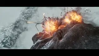 Houdini Explosion practice inspired by starcraft II trailer