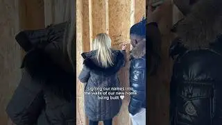 writing in the walls of our new home 🤍