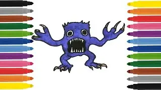 Как нарисовать  МОНСТРА из Garten Of Banban 3 / Drawing Monsters-Garten Of Banban 3 : all NEW Bosses