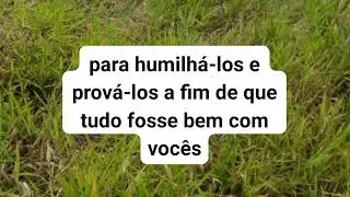Advertência contra a ingratidão, Deuteronômio 8:10-20