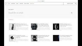 How to create a Custom Search in Editor X | Part 1 | Editor X Tutorials