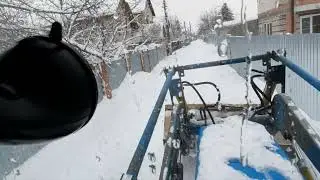 ЧИСТКА СНЕГА В ДАЧАХ
