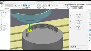 3 axis Undercut Milling